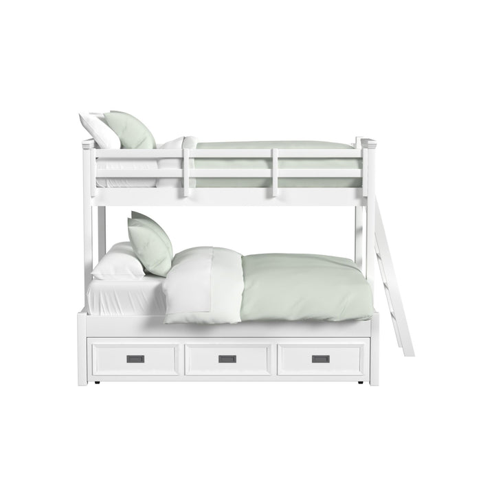 Hampton Kids - Bunk With Ladder And Trundle