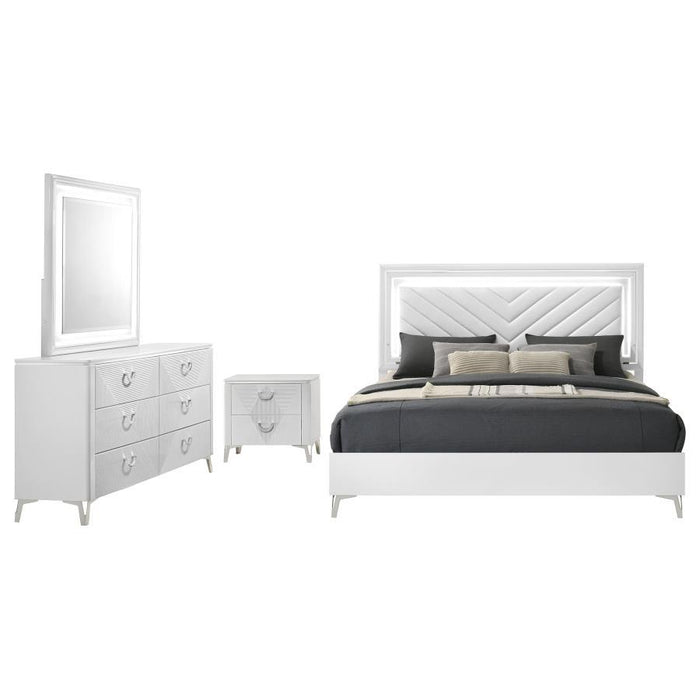 Cassia - LED Bedroom Set