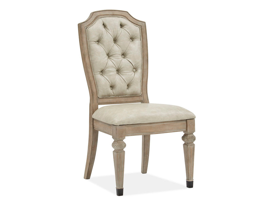 Marisol - Dining Side Chair With Upholstered Seat and Back (Set of 2) - Fawn