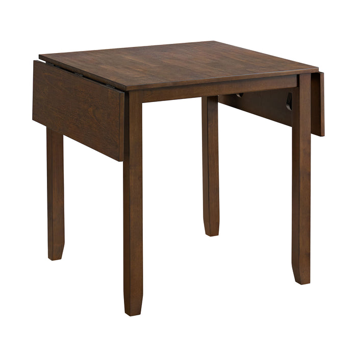Alex - 3 Piece Dining Set With Drop Leaf Table - Espresso