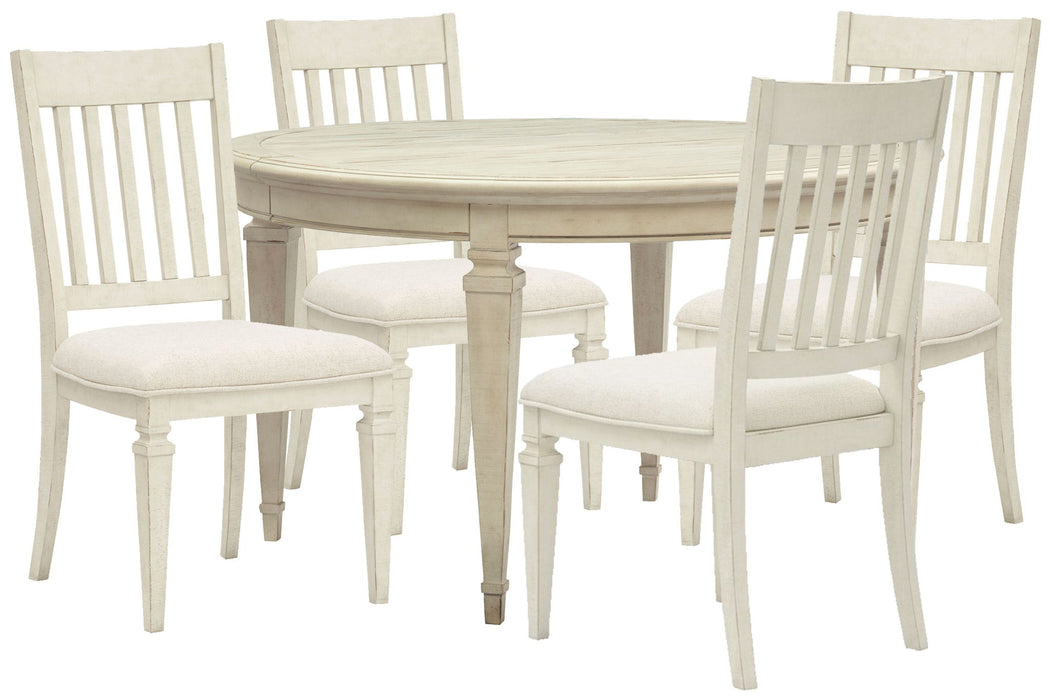 Newport - Extendable Round Dining Table Set