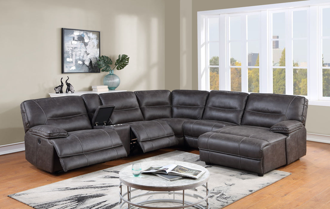 Ogden - 5 Piece Sectional - Black