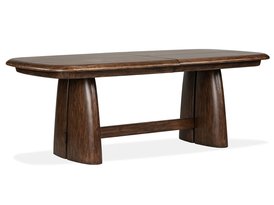 Belville - Extendable Trestle Dining Table Set