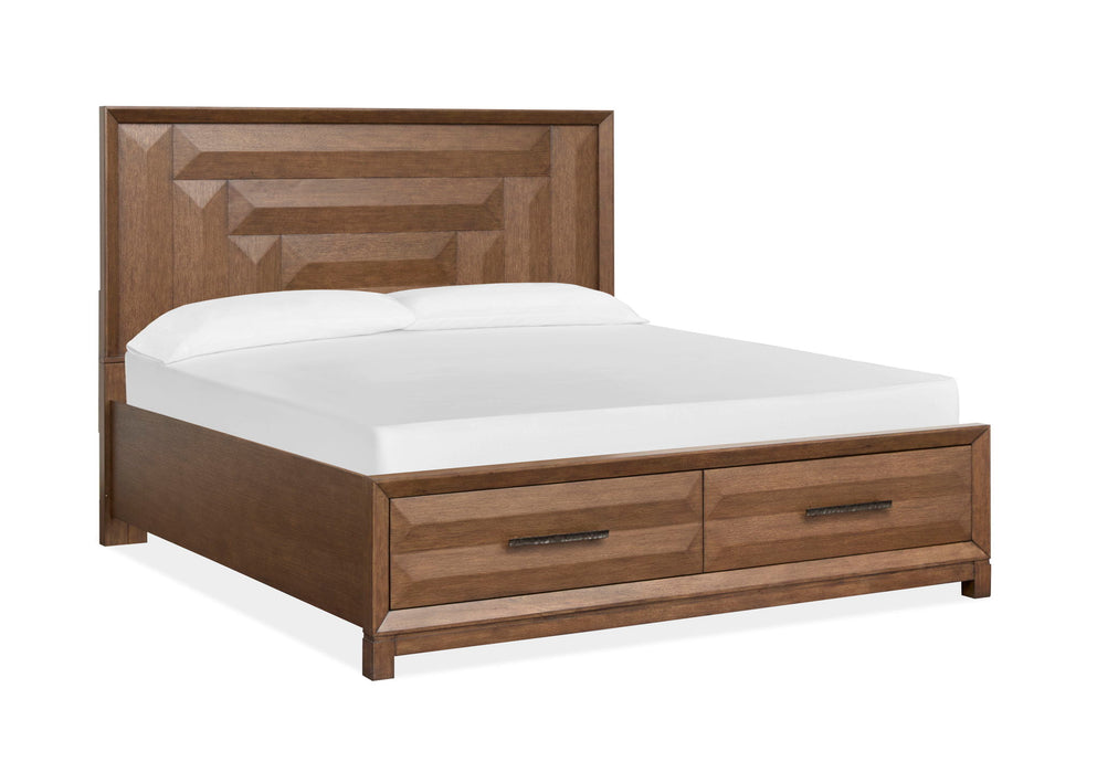 Callisto - Panel Storage Bed