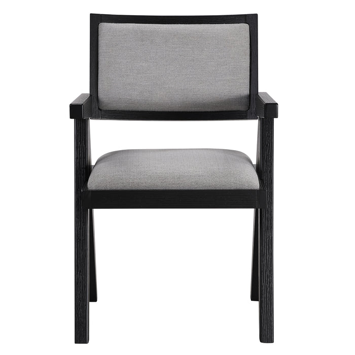 Magnolia - Arm Chair (Set of 2) - Black