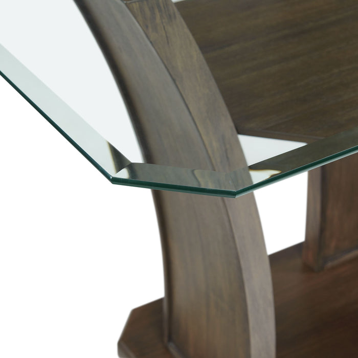 Dapper - Rectangular Counter Dining 5 Piece Set (Table And Four Chairs) - Walnut