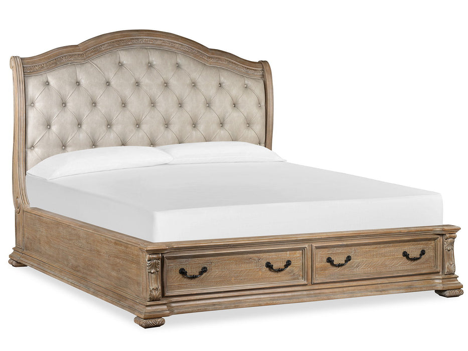 Marisol - Upholstered Sleigh Storage Bedroom Set
