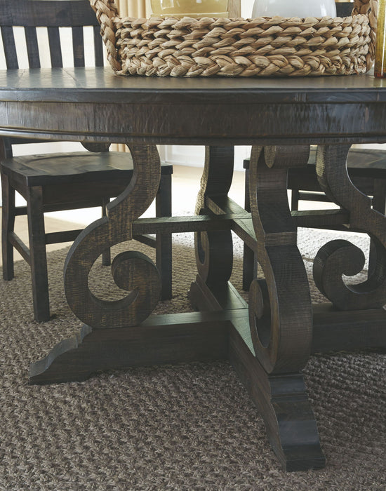Bellamy - 48" Round Dining Table - Peppercorn