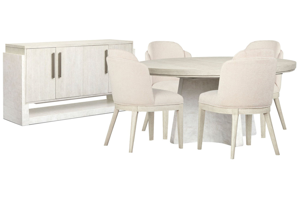 Lorelei - Extendable 54" Round Dining Table Set