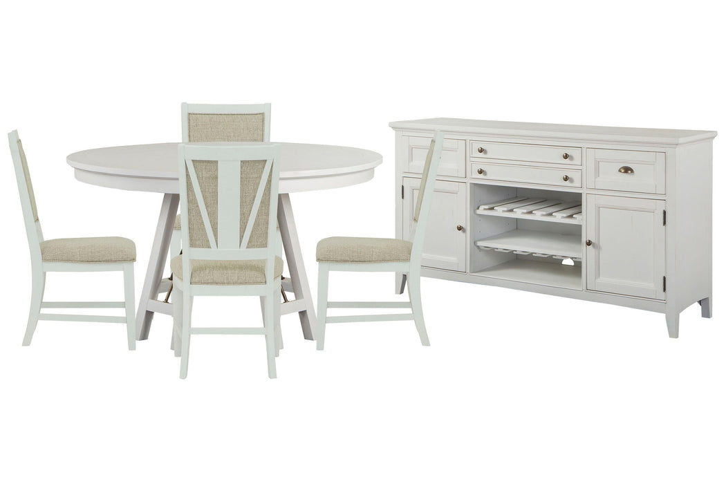 Heron Cove - 52" Round Dining Table Set