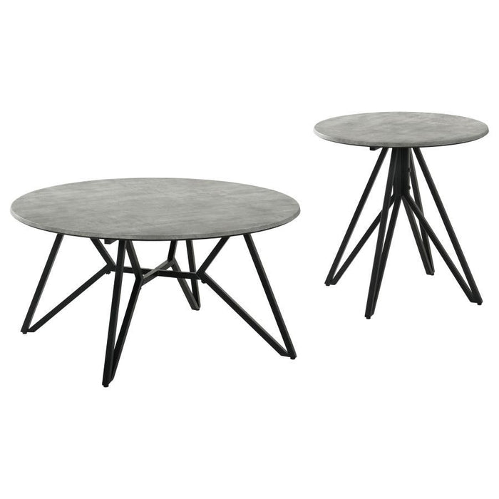 Hadi - Round Smarttop Coffee Table Set
