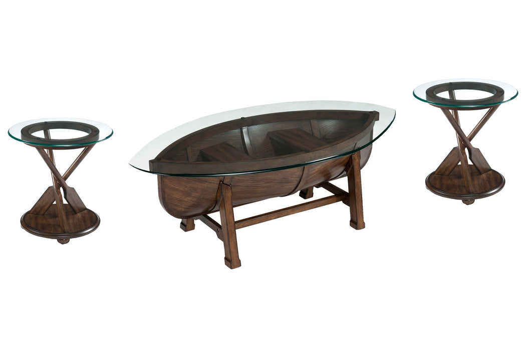 Beaufort - Oval Cocktail Table Set