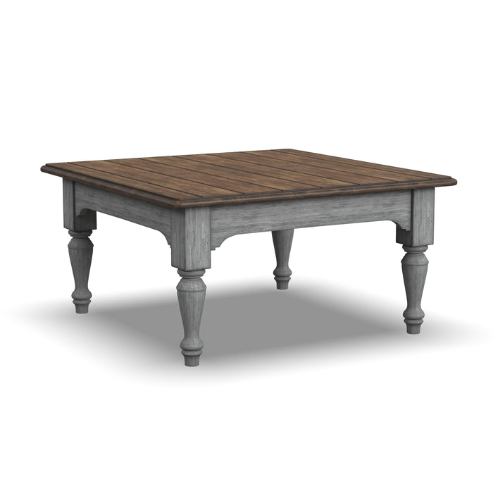 Plymouth - Square Coffee Table - Gray