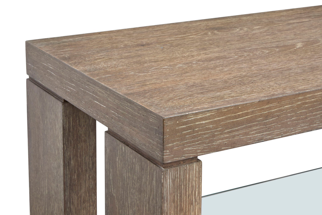 Conway - Rectangular End Table - Spiced Brown