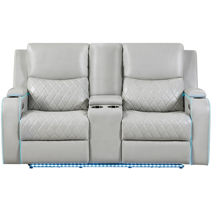 Luna - Power Console Loveseat