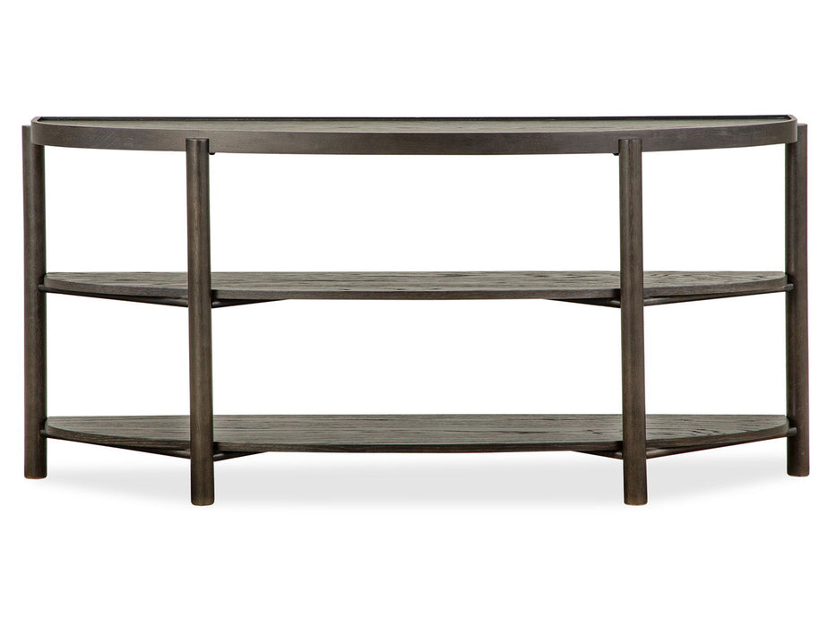 Hadleigh - Demilune Sofa Table - Coffee Bean