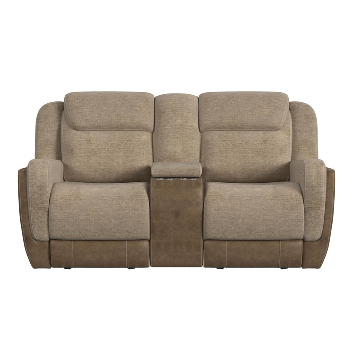 Hornet - Motion Glider Loveseat With Console