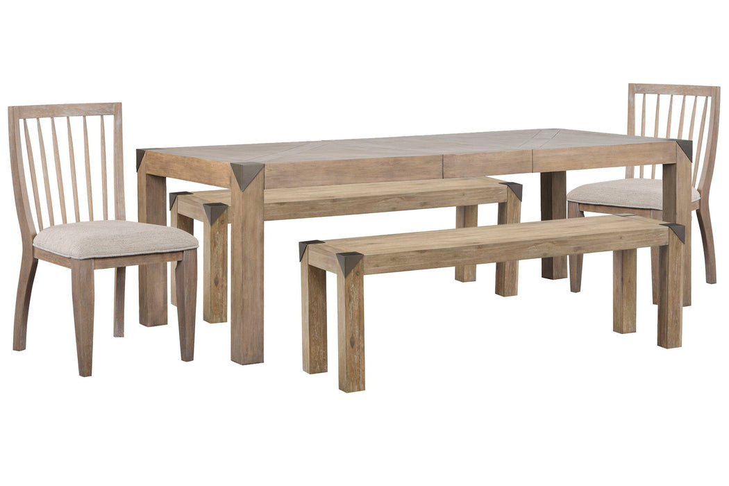 Ainsley - Extendable Rectangular Dining Table Set
