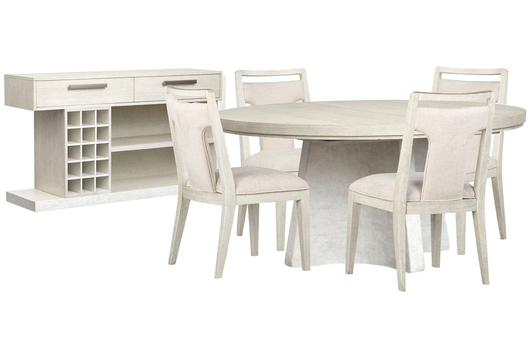 Lorelei - Extendable 54" Round Dining Table Set