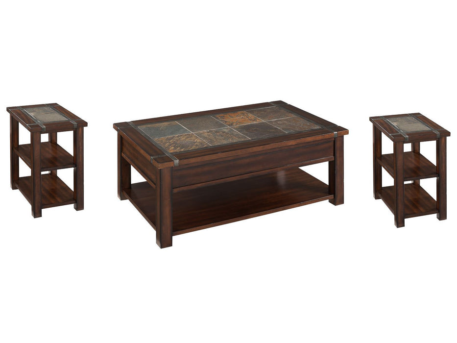 Roanoke - Rectangular Lift Top Cocktail Table Set