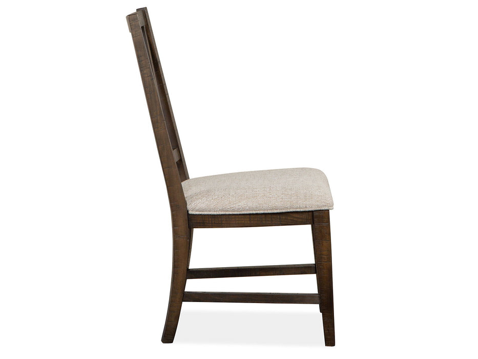 Westley Falls - Dining Side Chair With Upholstered Seat (Set of 2) - Graphite