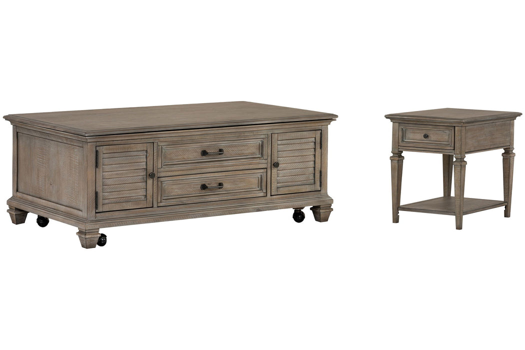 Lancaster - Lift Top Storage Cocktail Table Set