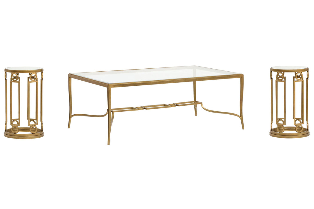 Lorena - Rectangular Cocktail Table Set
