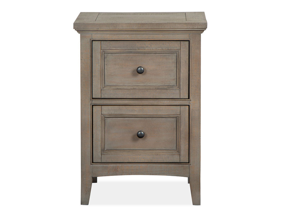 Paxton Place - Small Drawer Nightstand - Dovetail Grey
