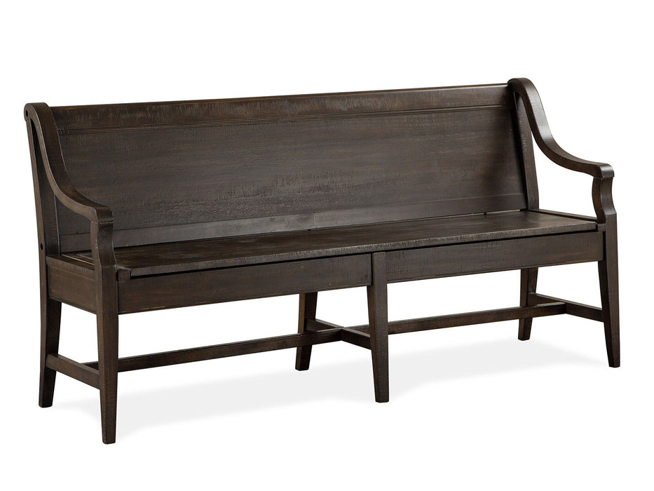 Westley Falls - Bench With Back - Graphite