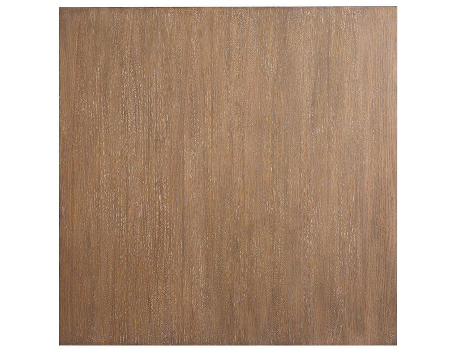 Lansbury - Square Cocktail Table With Casters - Antique Wheat