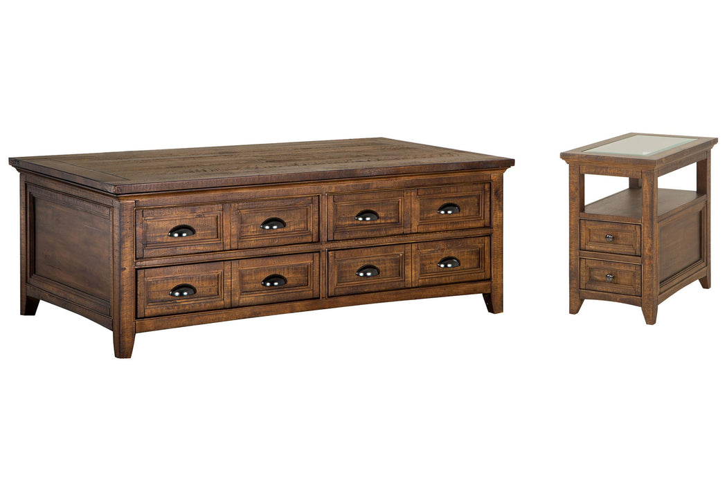 Bay Creek - Lift Top Storage Cocktail Table Set