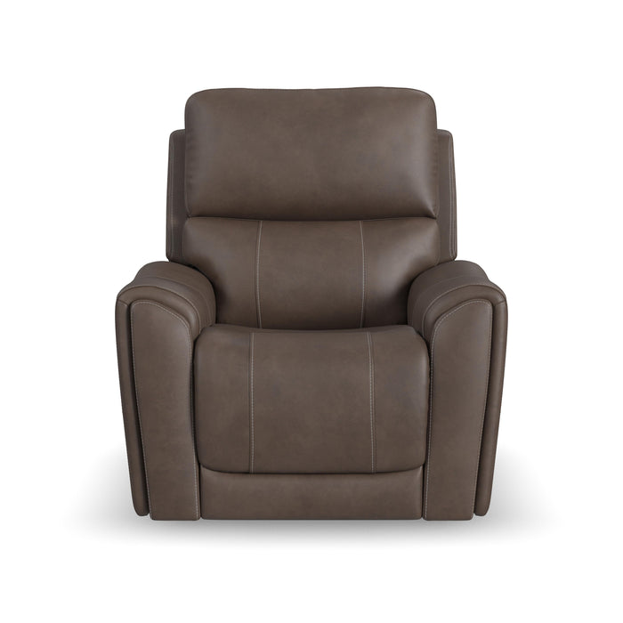 Carter - Power Recliner With Power Headrest & Lumbar - Cappuccino