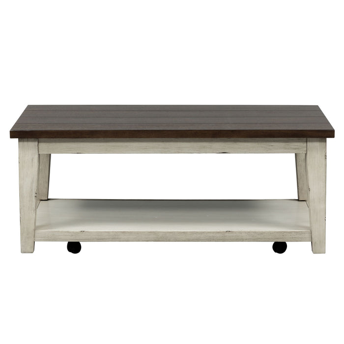 Arden Road - Rectangular Cocktail Table - Satin Cherry