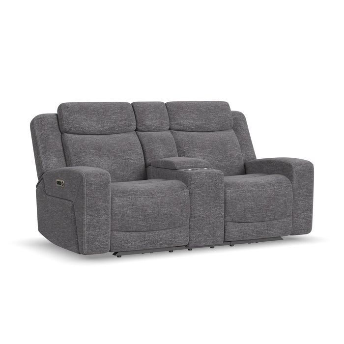 Ridge - Power Reclining Loveseat With Console And Power Headrests
