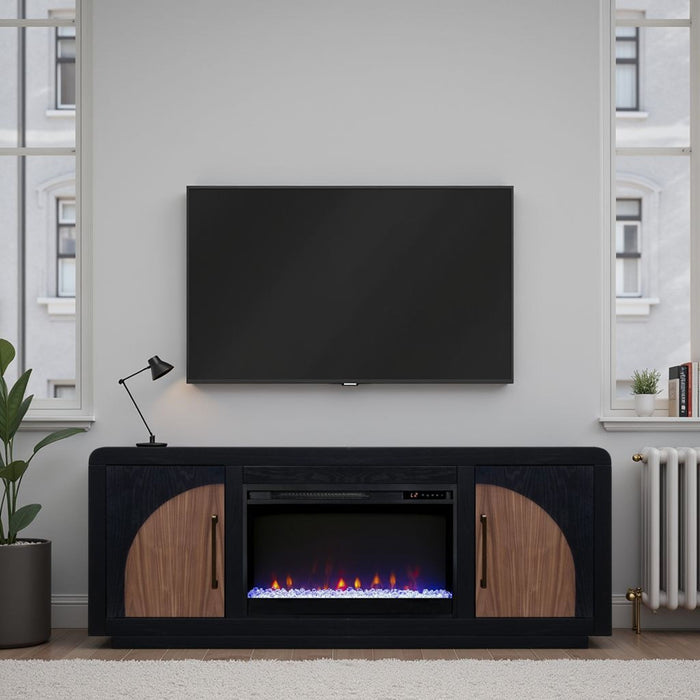 Eclipse - Fireplace TV Stand
