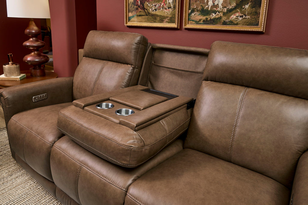 Alexander - Power Reclining Sofa With Console, Power Headrest & Lumbar
