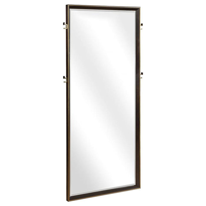 Durango - Standing Floor Mirror - Smoked Peppercorn