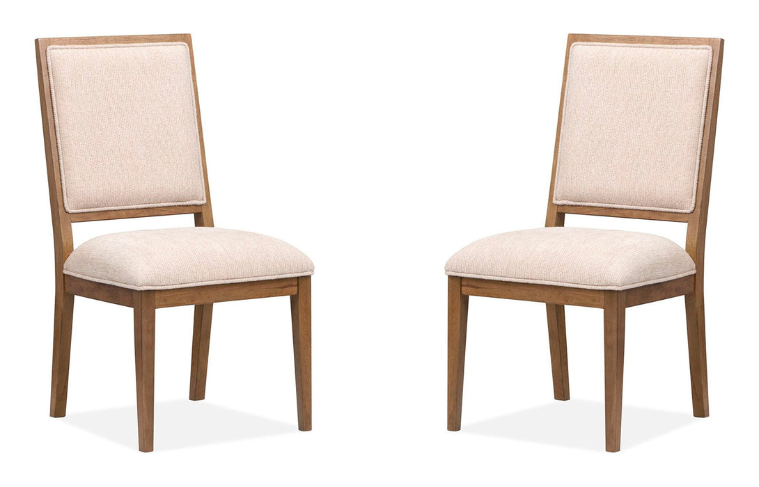 Marcel - Upholstered Side Chair (Set of 2) - Harvest Brown