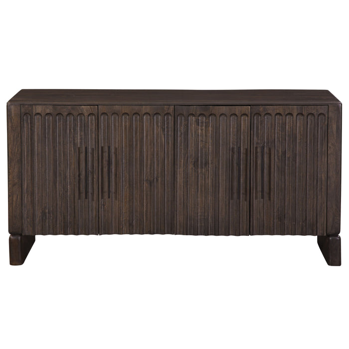 Norvell - 4-Door Sideboard - Brown