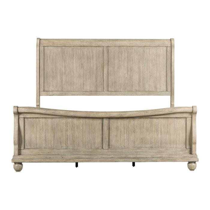 Rustic Traditions - Sleigh Bed