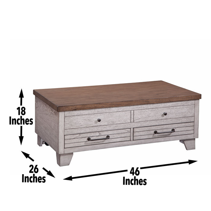 Bear Creek - Lift Top Cocktail Table