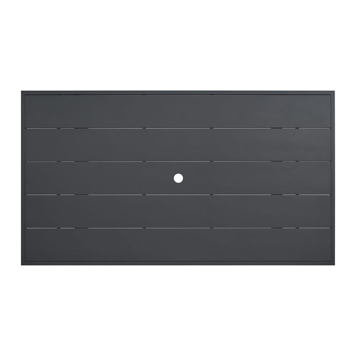 Playa - Dining Table - Dark Gray / Beige