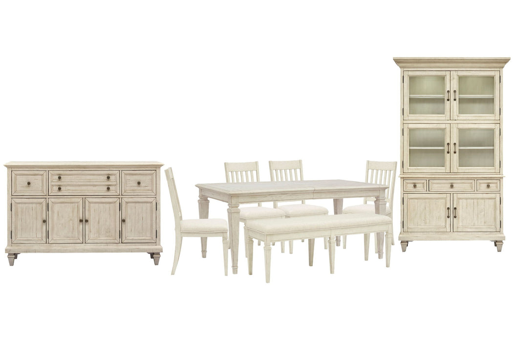 Newport - 8 Piece Extendable Rectangular Dining Table Set