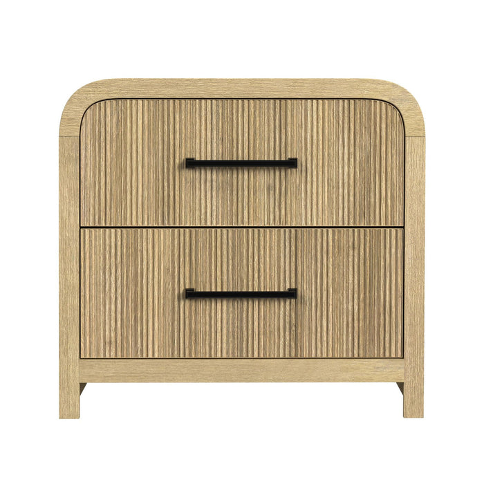 Ridgemont - 2-Drawer Nightstand With USB