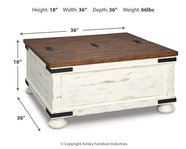 Ashley Express - Wystfield Cocktail Table with Storage