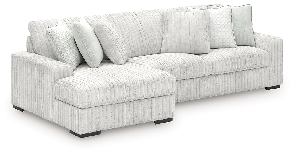 Stupendous 2-Piece Sectional with Chaise