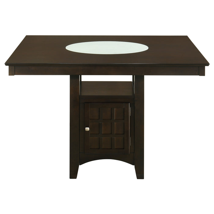 Gabriel 9-piece Square Counter Height Dining Set Cappuccino