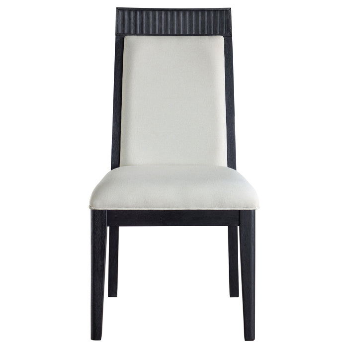 Brookmead 7-piece Extension Leaf Dining Table Set Black