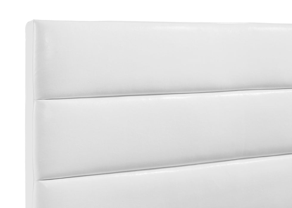 Felicity 4-piece Eastern King Bedroom Set White High Gloss