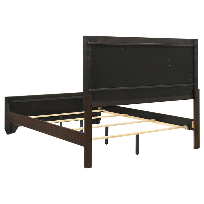 Kauffman 4-piece Queen Bedroom Set Dark Cocoa
